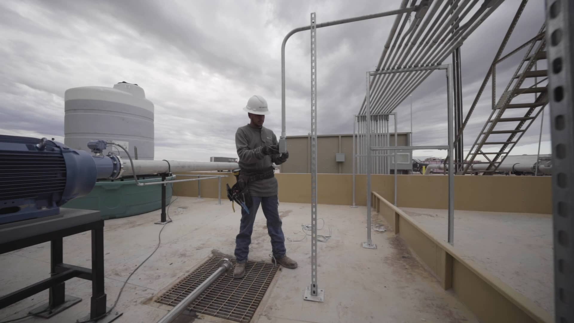 Man at work