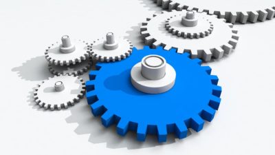 Application development cogs illustration