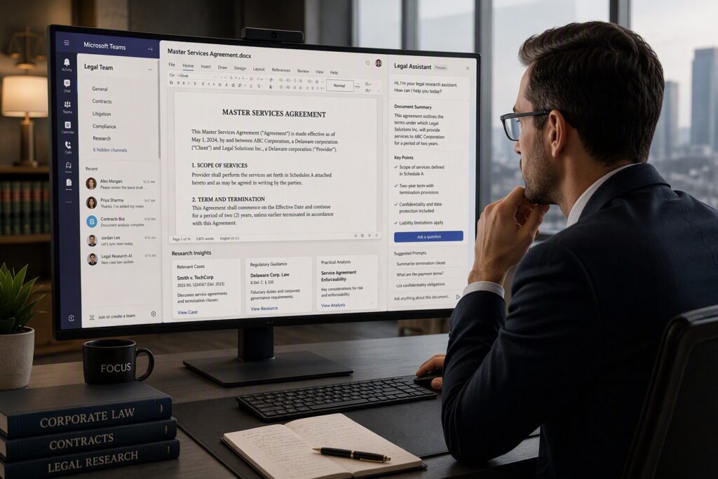 AI powered Legal Workspace